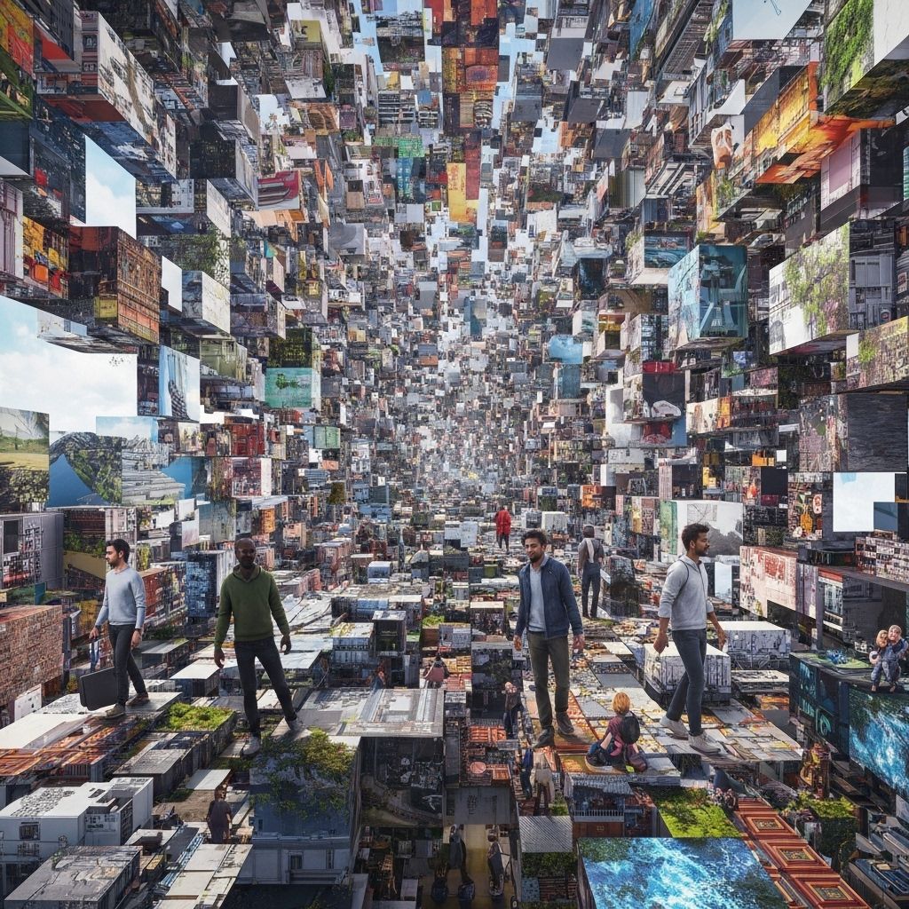 Fragmented reality visualization